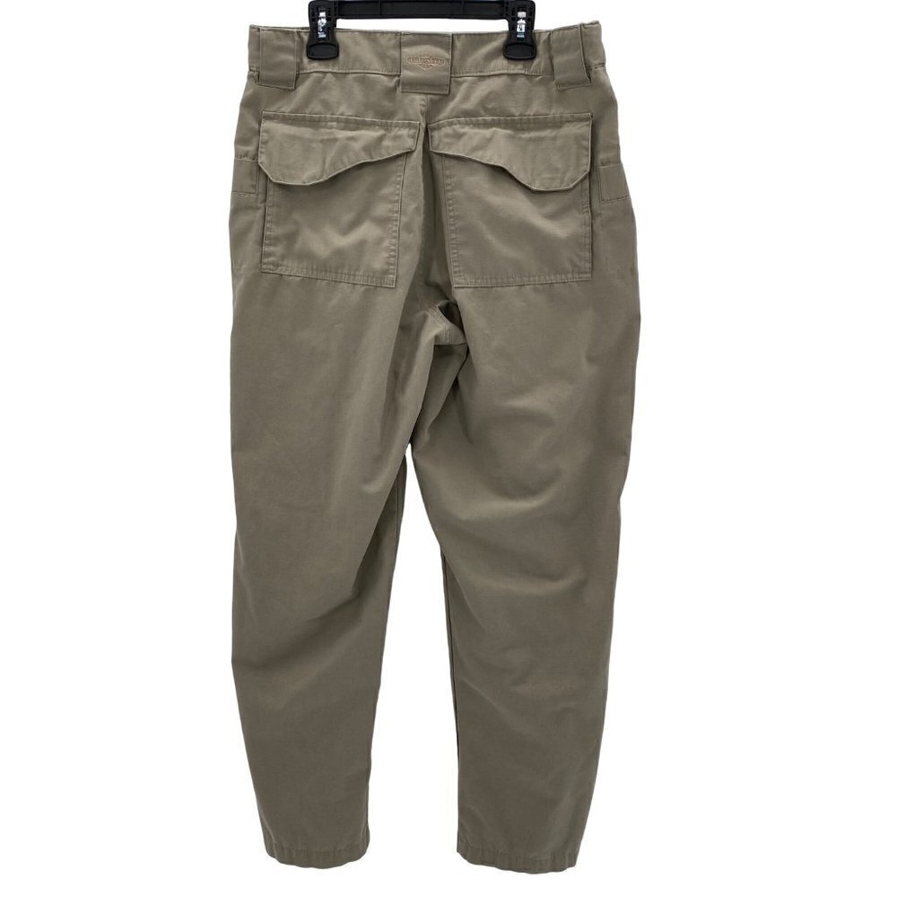 Try-Spec Khaki Pants 4 Hidden Side Zip Pockets Men’s Size 32 - Picture 3 of 7